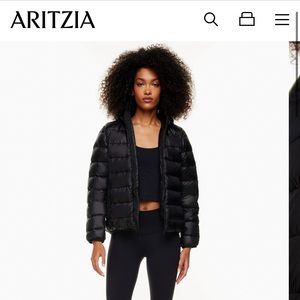 Aritzia TNA Little Fuzzy Puff